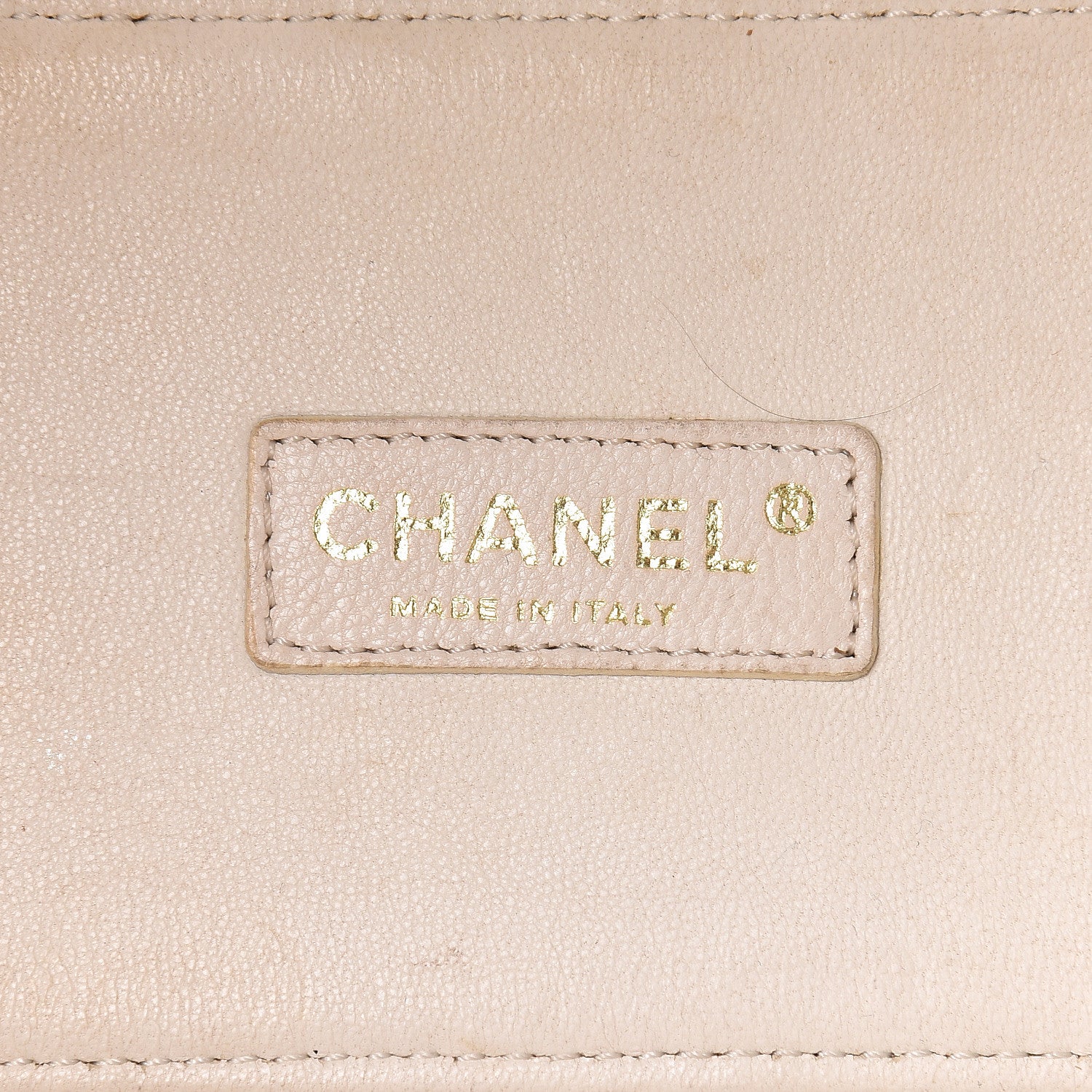 Chanel Patent Perforated CC Tote White 6 of 15