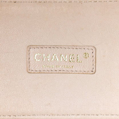 Chanel Patent Perforated CC Tote White 6 of 15