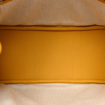 Hermes Vache Country Garden Party 30 TPM Jaune Ambre 5 of 16