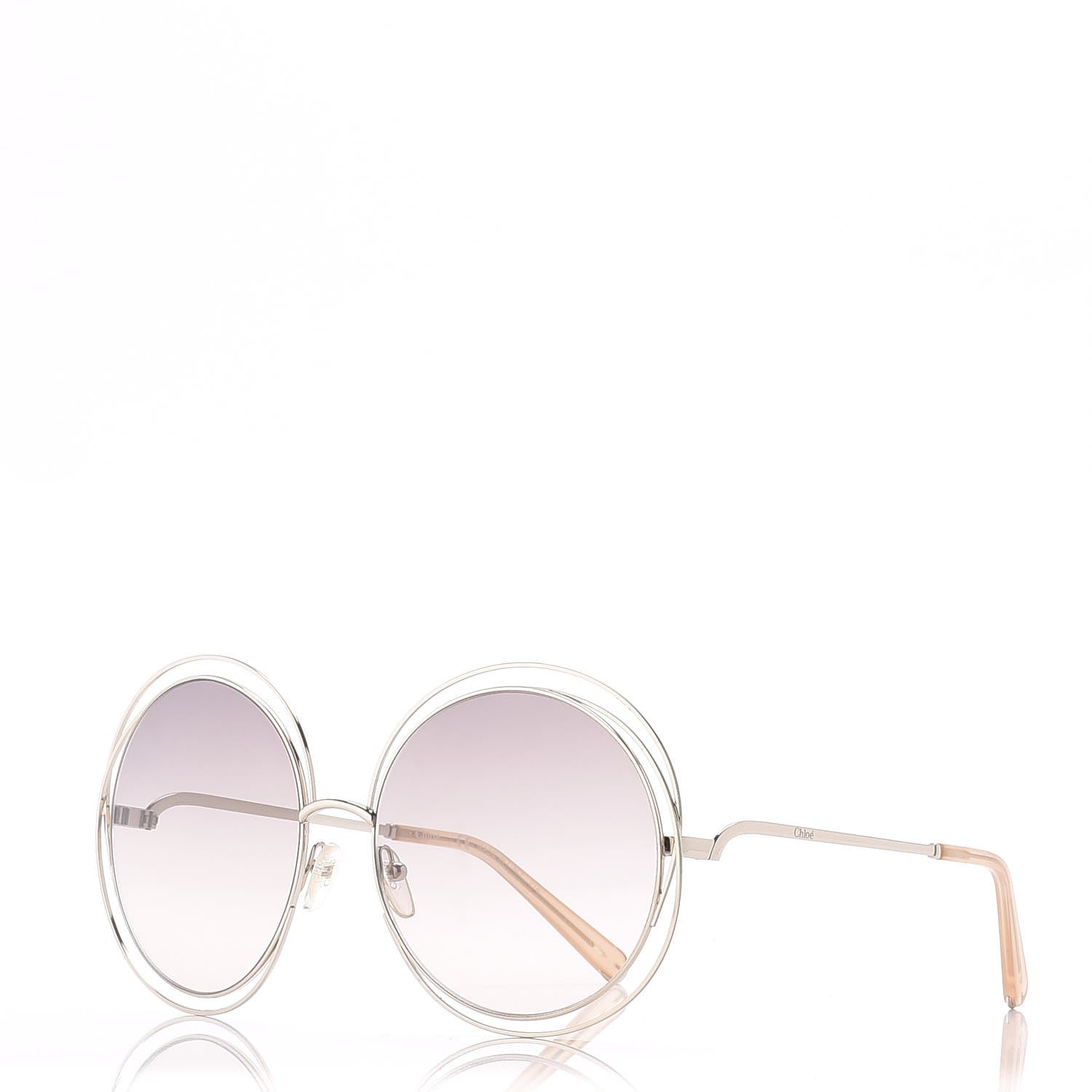 Chloe Carlina Oversized Round Sunglasses CE114S 1 of 8
