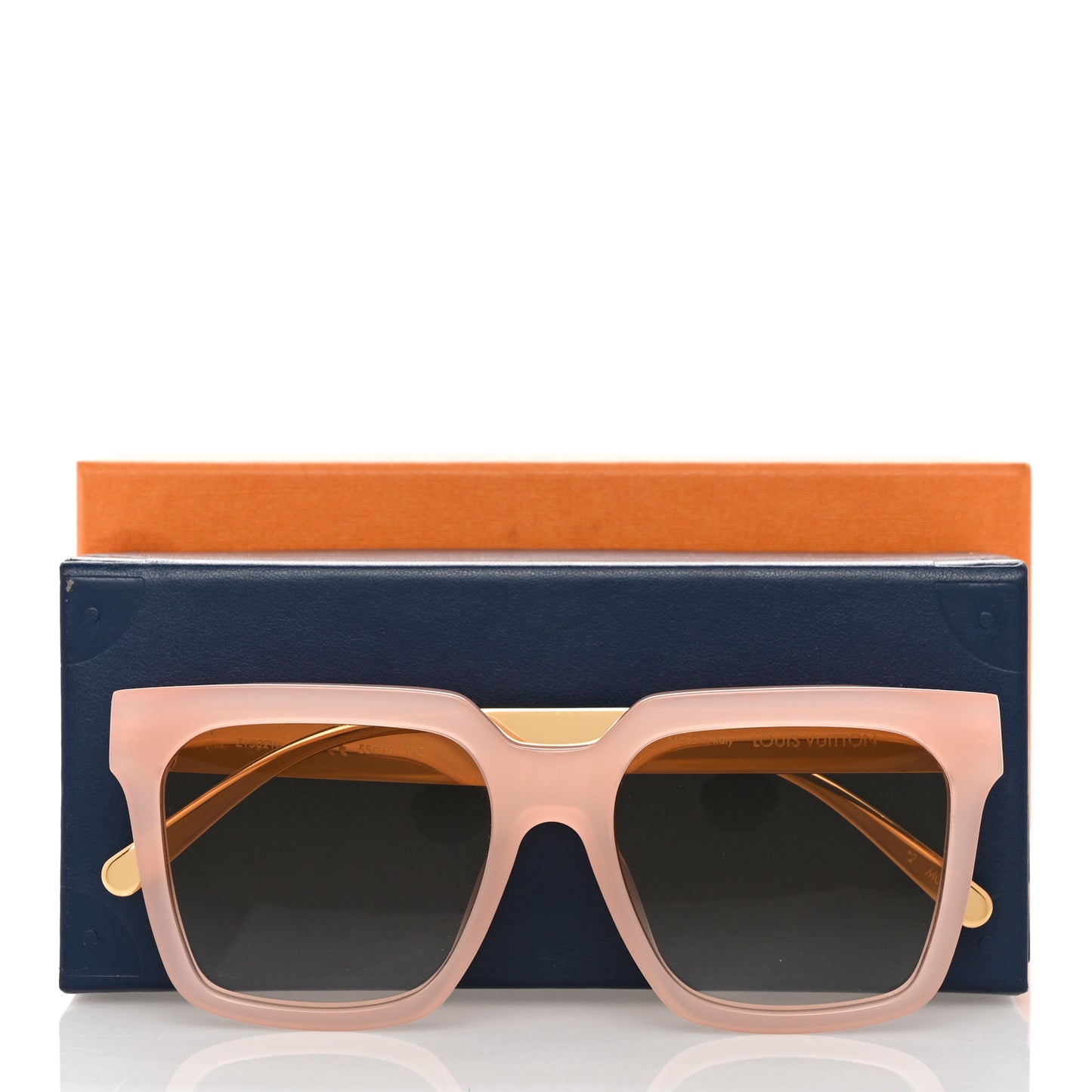 Acetate LV Empreinte Square Sunglasses Z1532W Pink