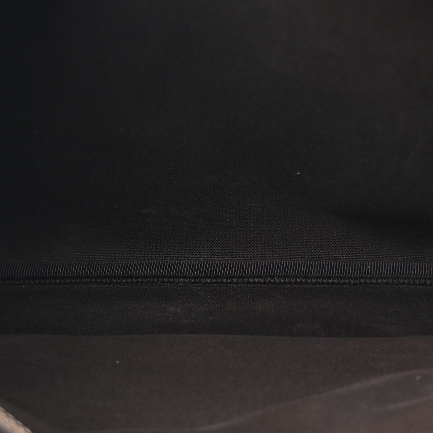 GG Supreme Monogram Medium Flat Messenger Bag Dark Brown