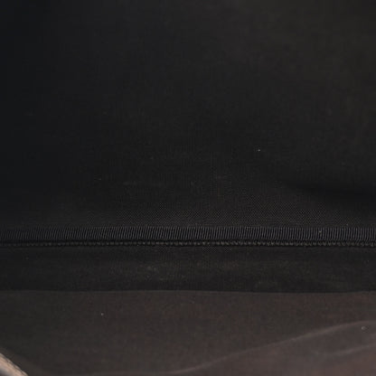 Gucci GG Supreme Monogram Medium Flat Messenger Bag Dark Brown 5 of 10