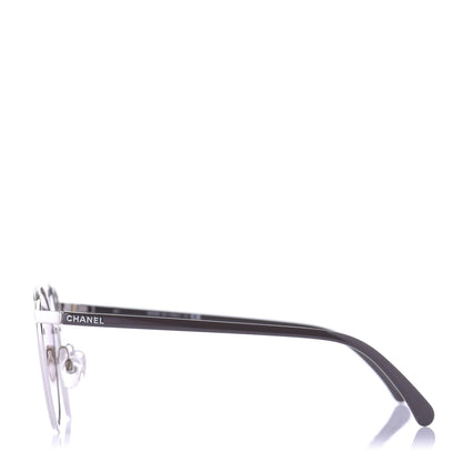 Chanel Metal Cat Eye Sunglasses 4222 Gold 3 of 8