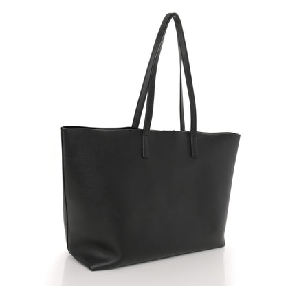 Saint Laurent Calfskin Large Shopping Tote Black 4 of 12