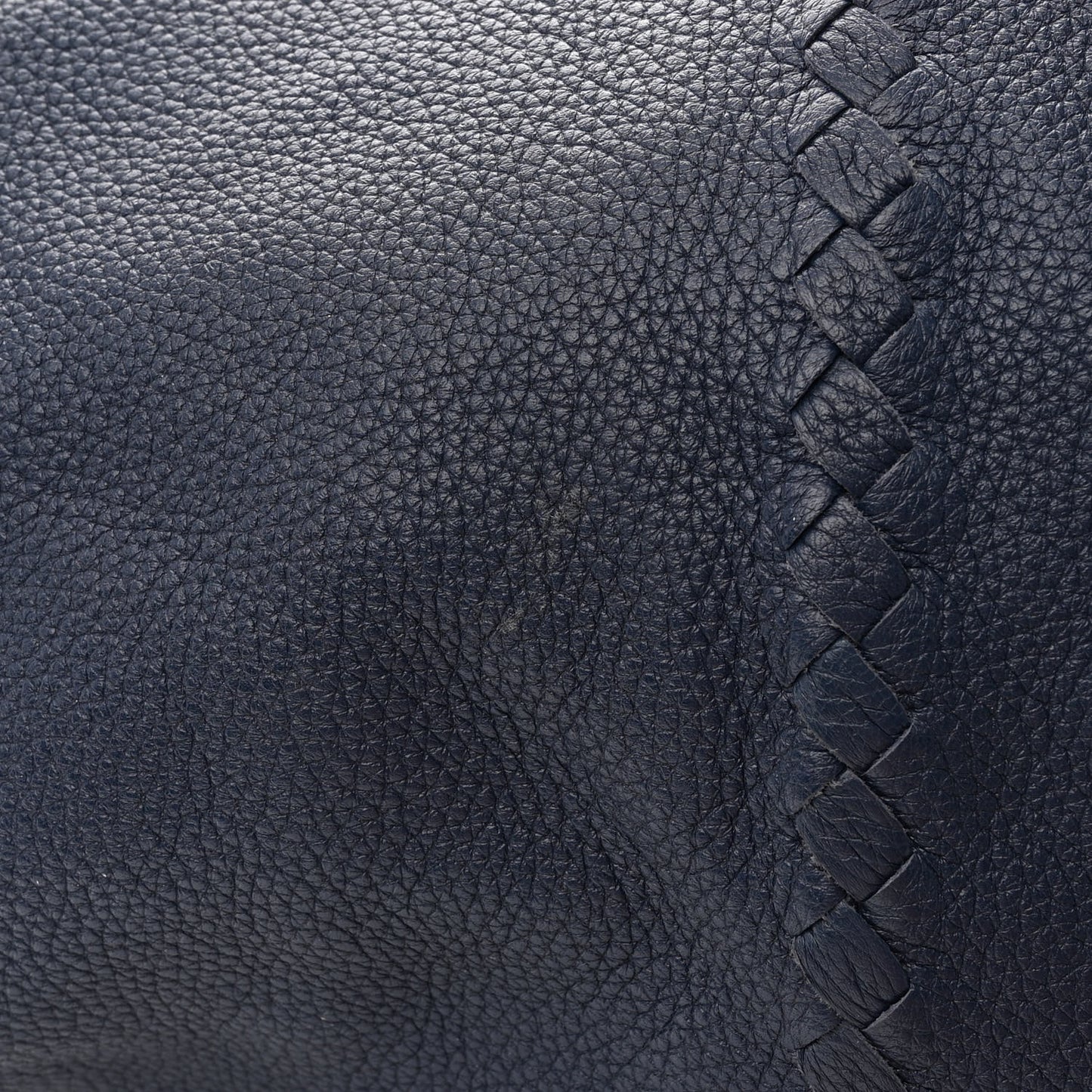 Cervo Intrecciato Brick Tote Ebano
