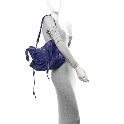 Balenciaga Agneau Classic Hardware City Bleu Lavande 2 of 14