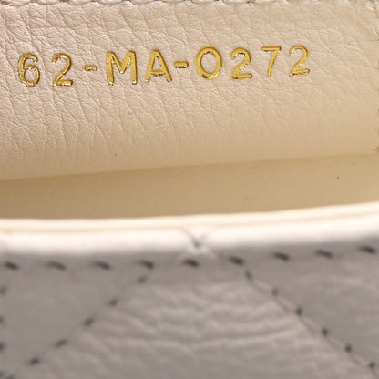 Christian Dior Calfskin Cannage Small Caro Bag Ivory 7 of 10