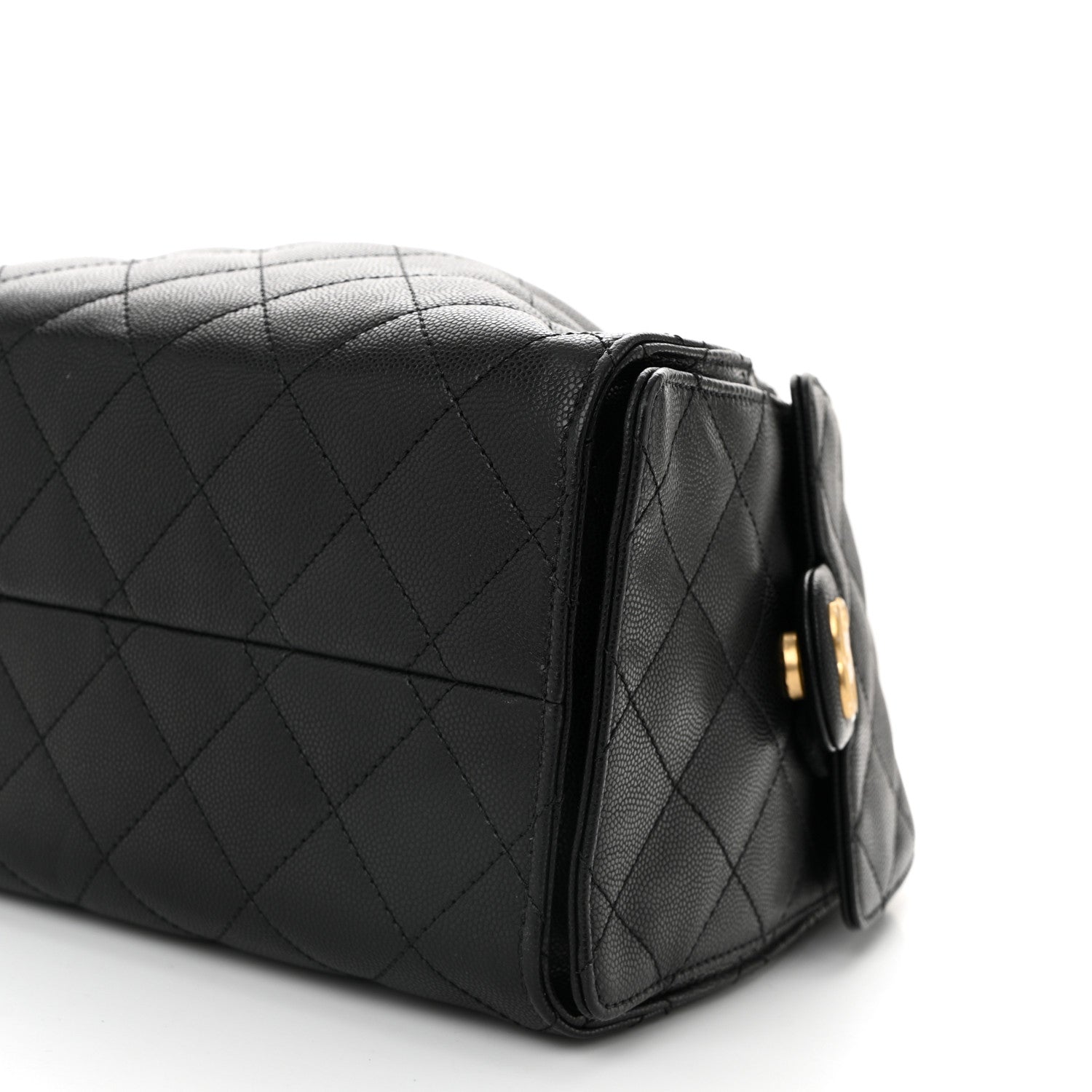 Chanel Caviar Quilted Small Chanel 25 Handbag Black 10 of 10