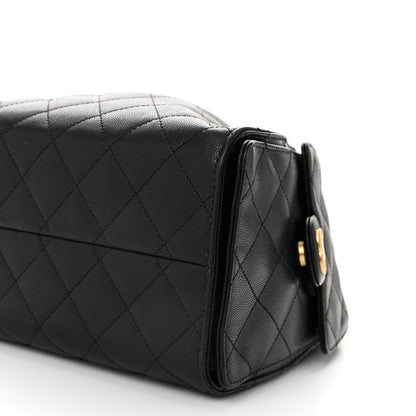 Chanel Caviar Quilted Small Chanel 25 Handbag Black 10 of 10