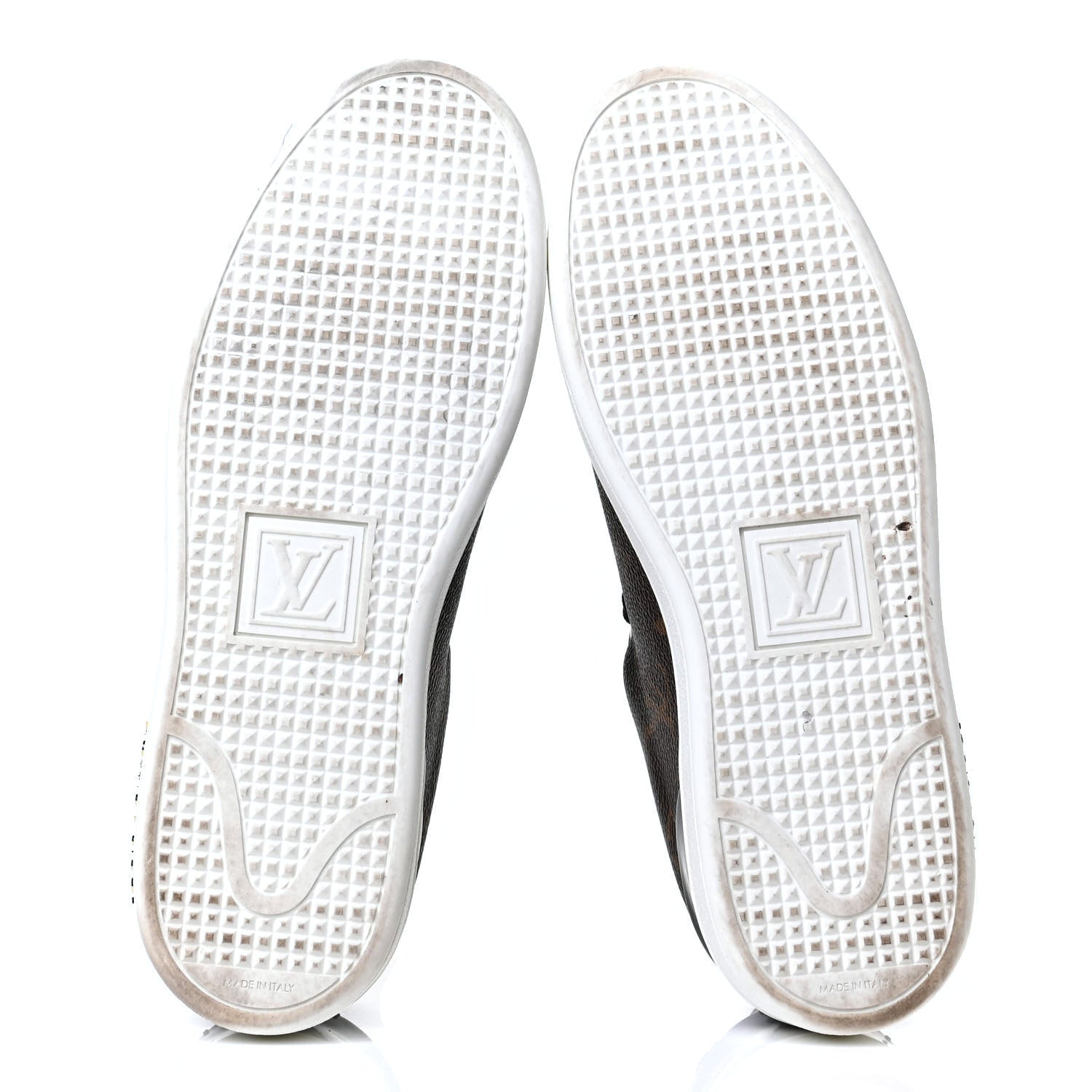 Louis Vuitton Patent Monogram Frontrow Sneakers 37 4 of 5