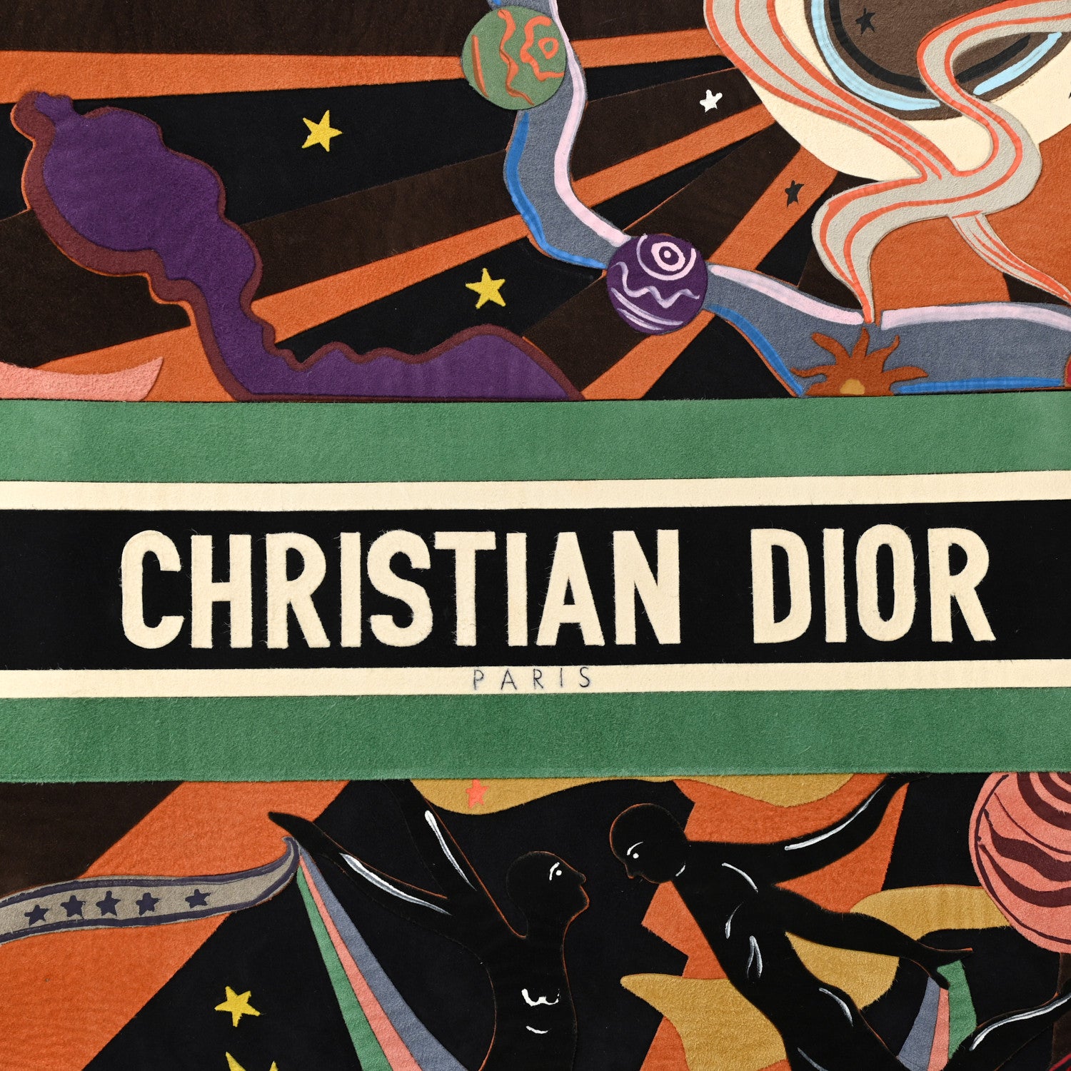 Christian Dior Suede Large L'Air Book Tote Black 8 of 10
