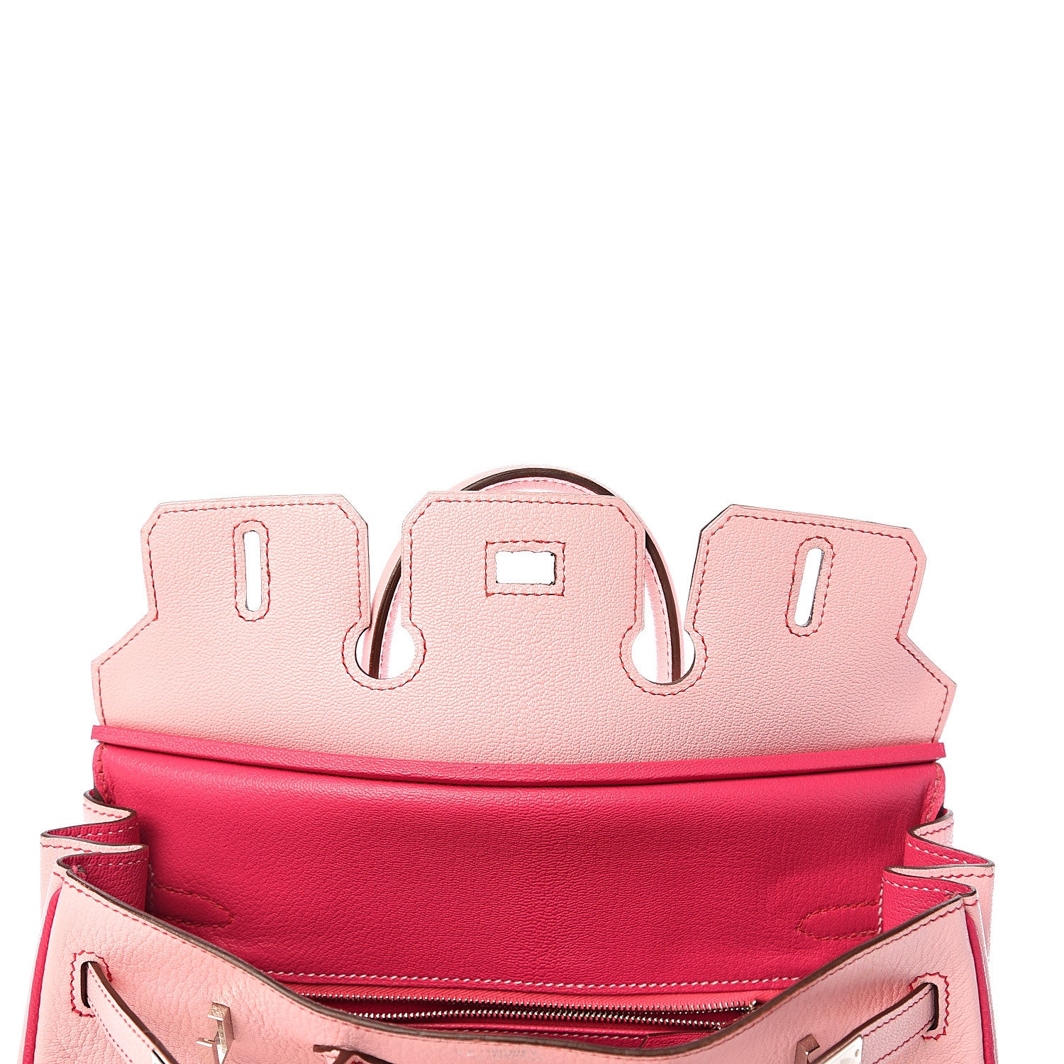 Hermes Chevre Mysore Horseshoe Birkin 25 Rose Sakura Rose Tyrien 25 of 35