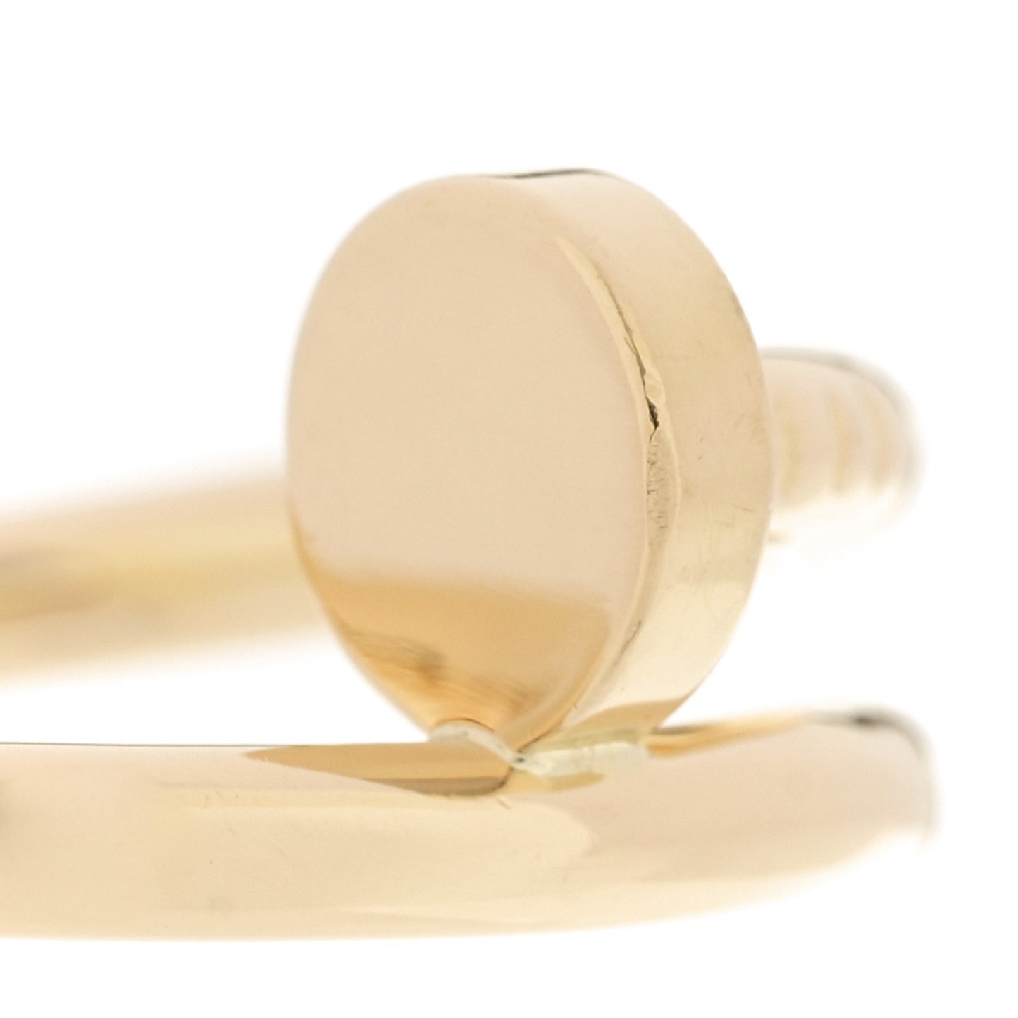 18K Yellow Gold Juste Un Clou Ring 57 8