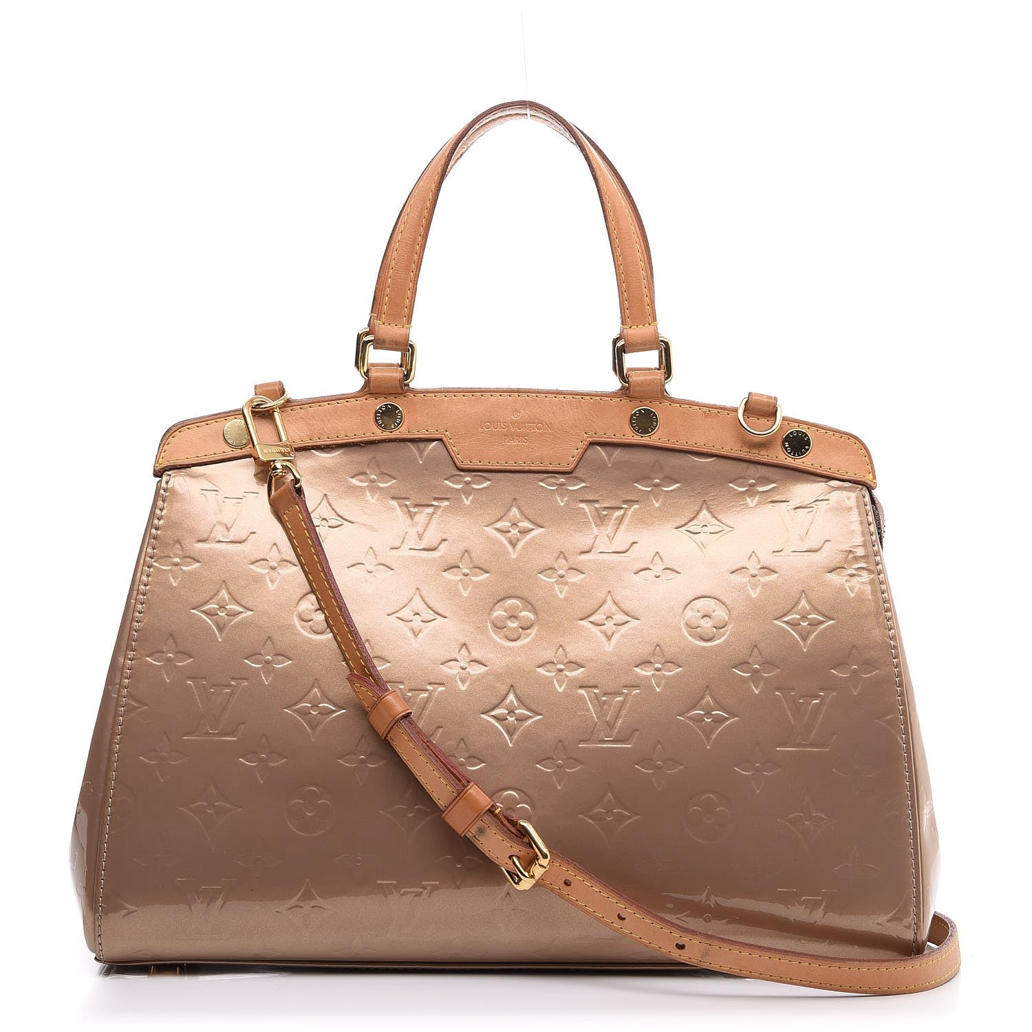 Louis Vuitton Vernis Brea MM Beige Poudre 1 of 9