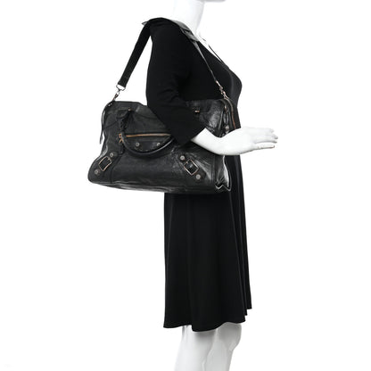 Balenciaga Agneau Giant 21 Rose Gold Hardware City Black 2 of 13