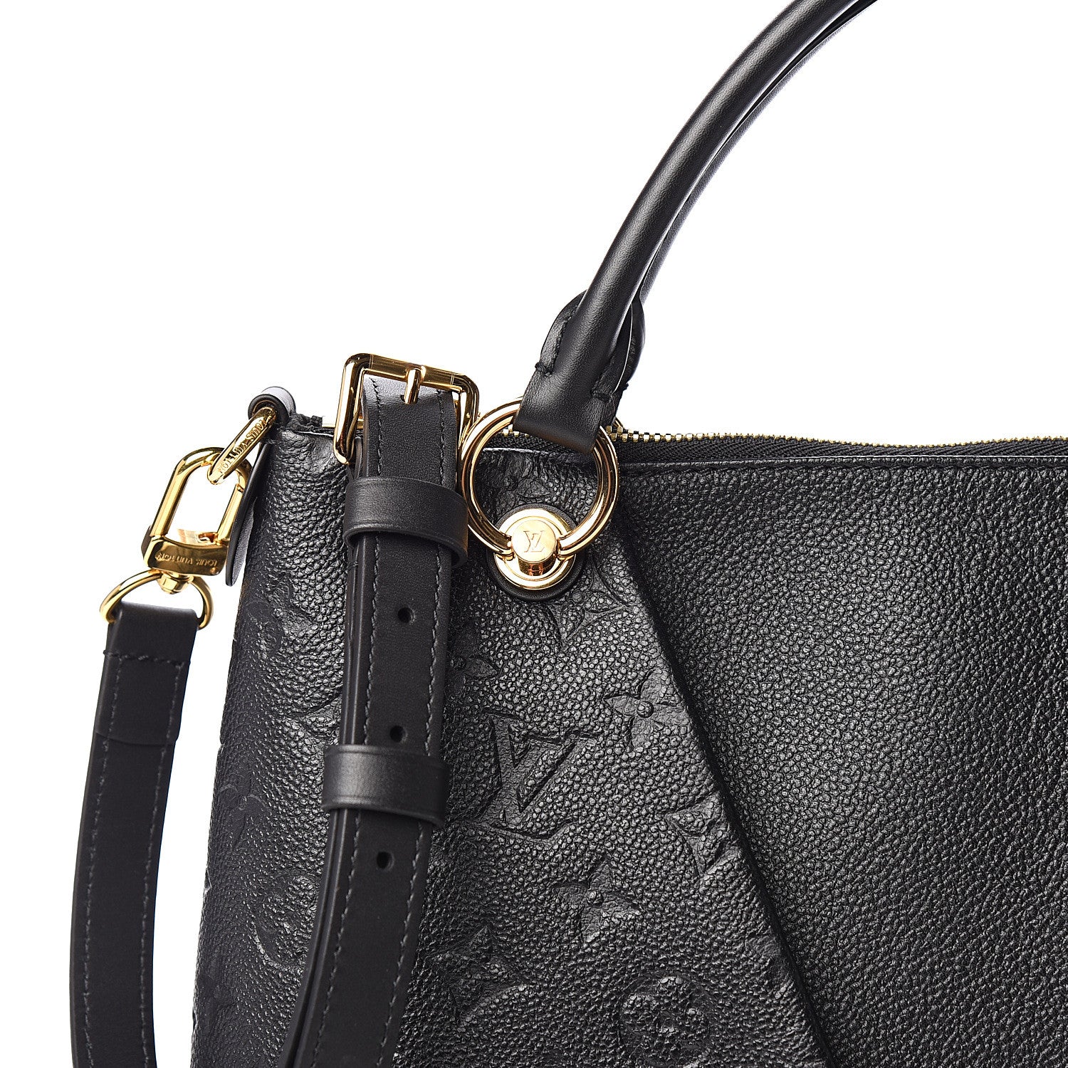 Louis Vuitton Empreinte V Tote MM Black 9 of 9