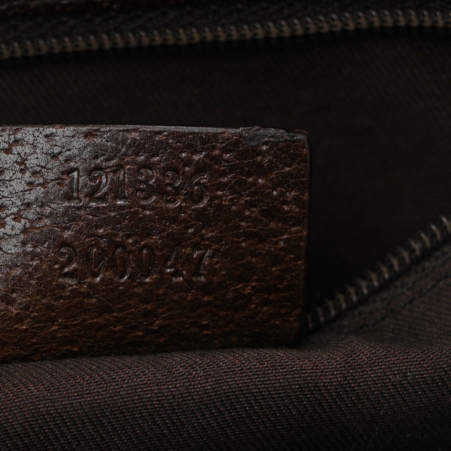 Gucci Monogram Waist Pouch Bag Dark Brown 7 of 11
