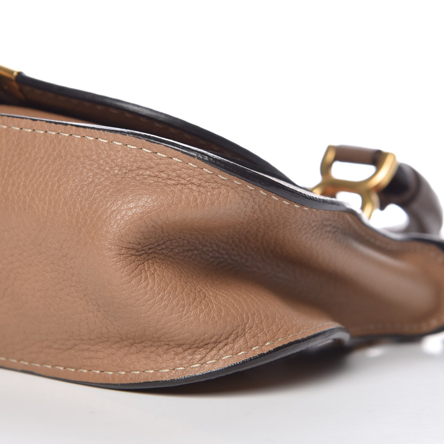 Chloe Calfskin Baby Marcie Satchel Nut 9 of 9