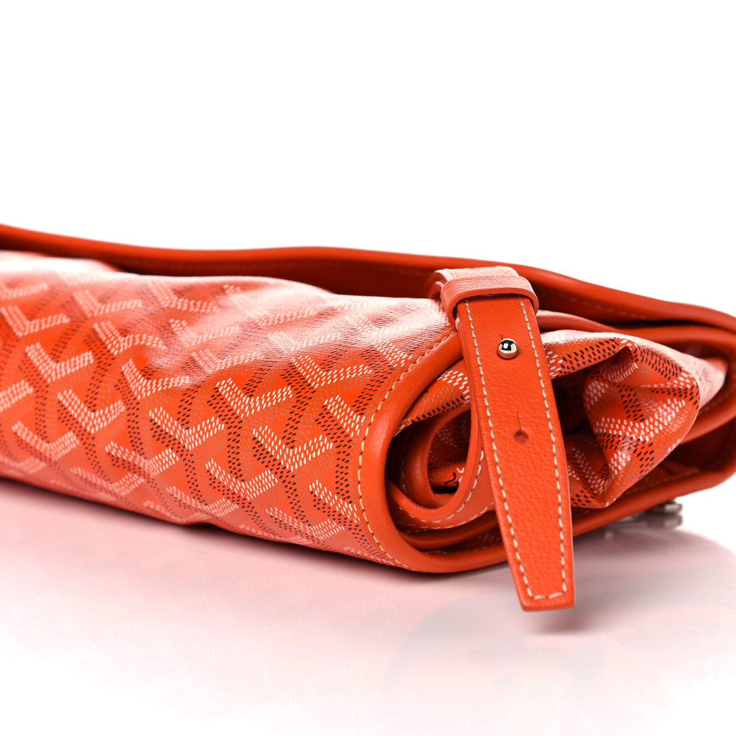 Goyardine Saint Leger Soft Briefcase Backpack Orange