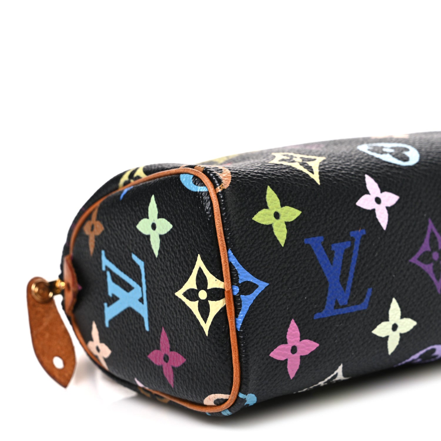 Louis Vuitton Monogram Multicolor Mini Sac HL Speedy Black 8 of 9