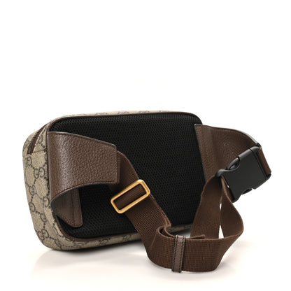 Gucci Soft GG Supreme Monogram Medium Ophidia Belt Bag Dark Brown 3 of 10