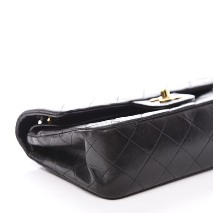 Chanel Lambskin Quilted Small Double Flap Black 8 of 11