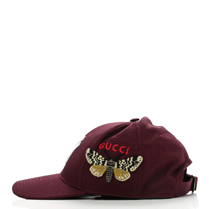 Gucci X MLB Cotton NY Yankees Baseball Hat 57-61 Lacquer 4 of 9