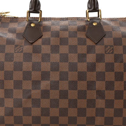 Louis Vuitton Damier Ebene Speedy Bandouliere 30 8 of 12