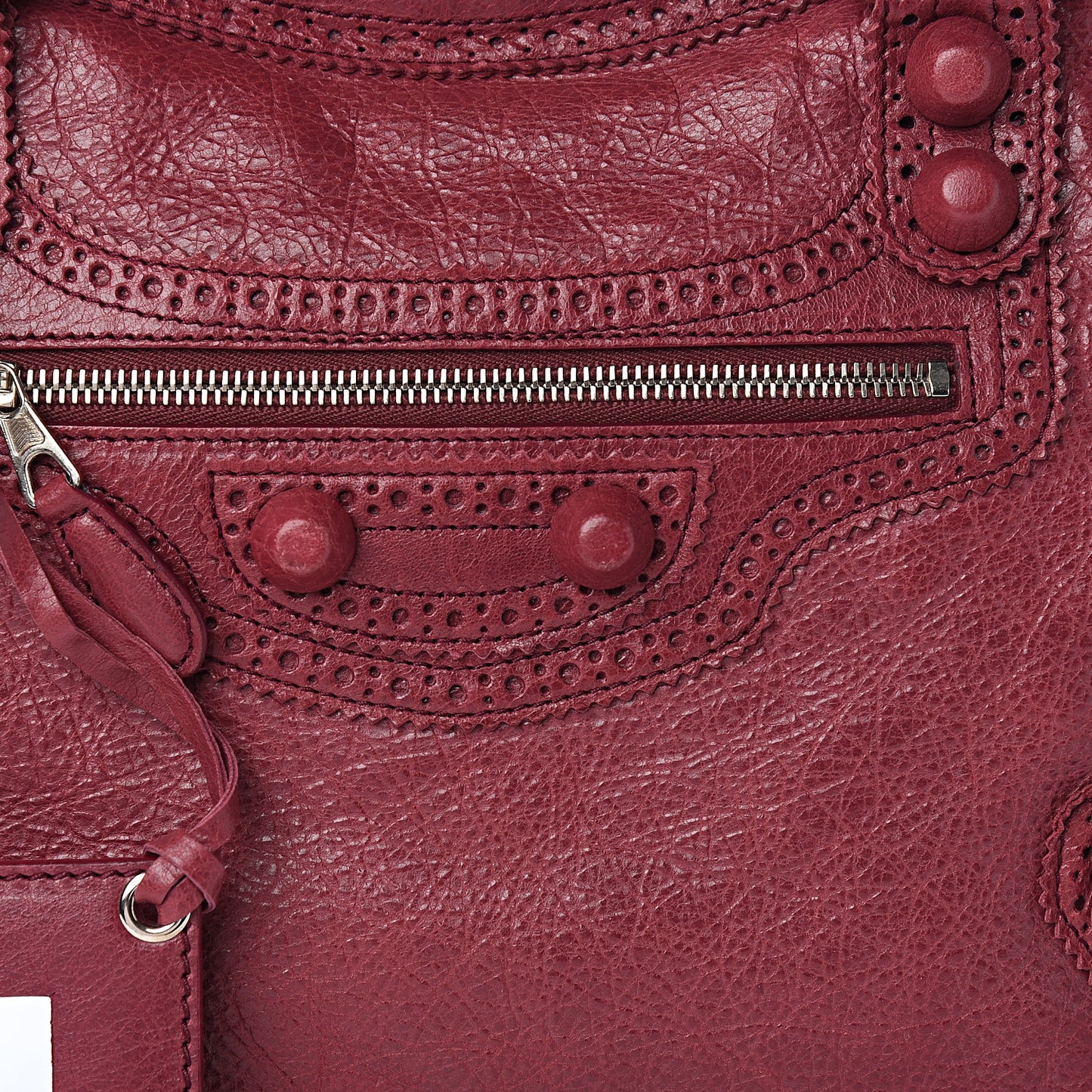 Agneau Giant Brogues Hardware City Cassis