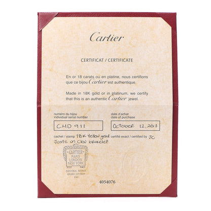 Cartier 18K Yellow Gold Juste Un Clou Bracelet 19 6 of 7
