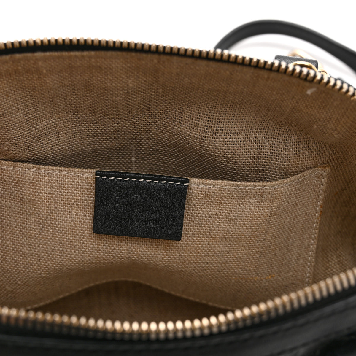 Microguccissima Mini Dome Bag Black
