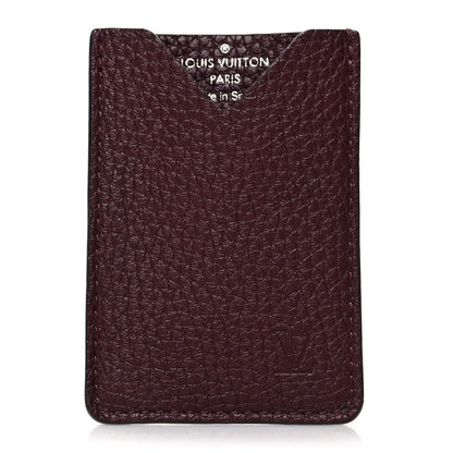 Louis Vuitton Taurillon Card Holder Bordeaux 1 of 7