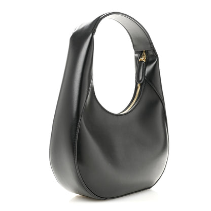 Stella McCartney Eco Alter Nappa Perforated Logo Small Hobo Black 3 of 13
