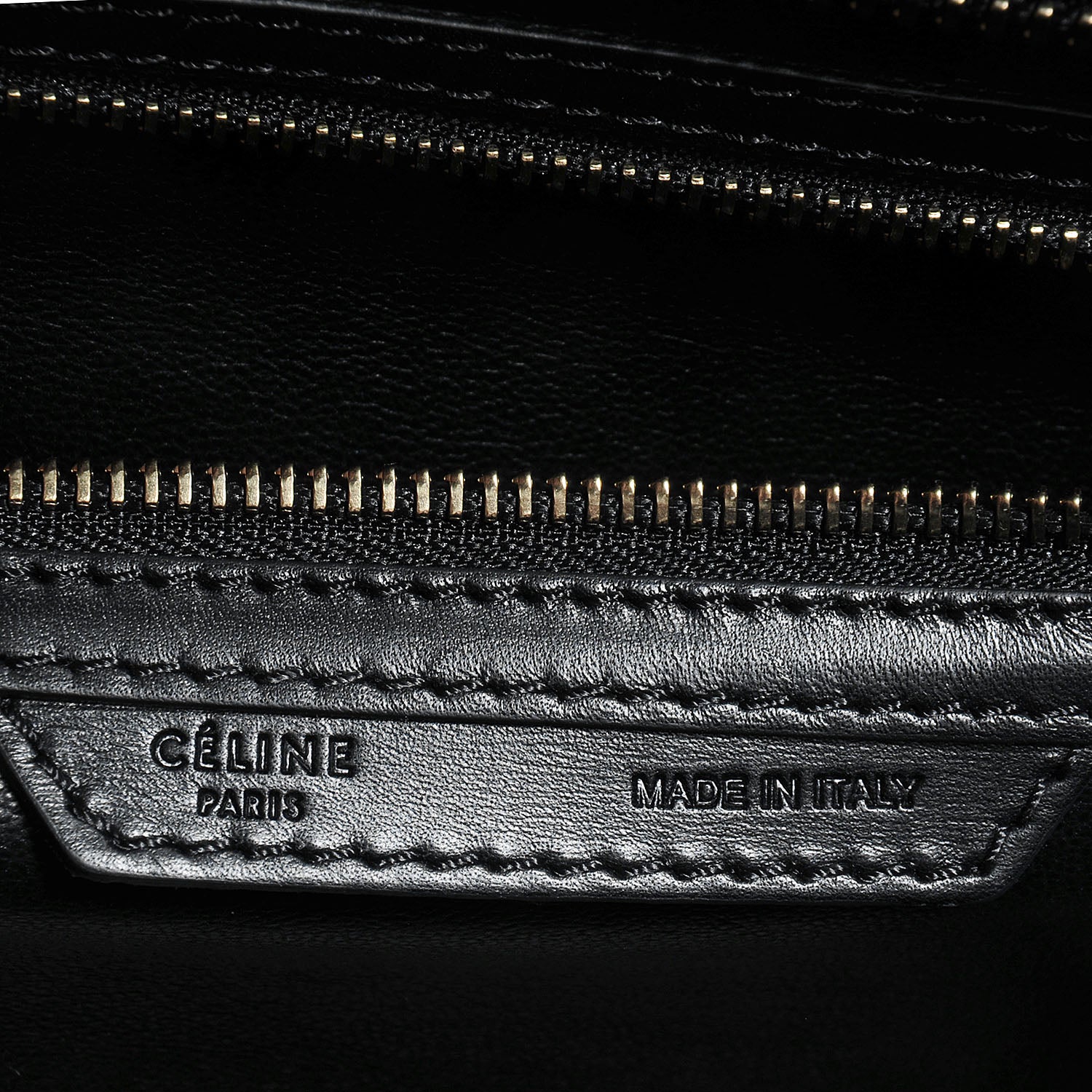 Celine Python Nubuck Mini Luggage Honey 7 of 9