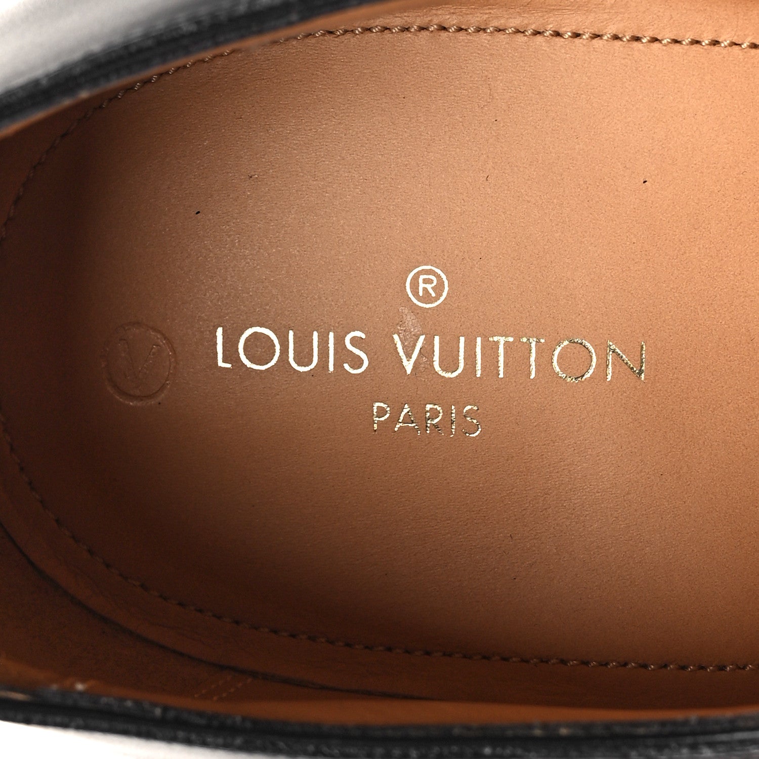 Louis Vuitton Calfskin Mens Monkstrap Loafers 9.5 Black 8 of 10