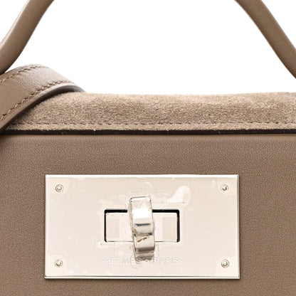 Hermes Veau Doblis Swift Grizzly 24/24 21 Gris Caillou Etoupe 8 of 11