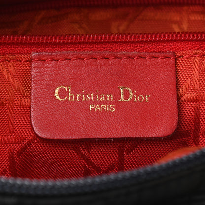 Christian Dior Nylon Cannage Medium Lady Dior Black 6 of 11