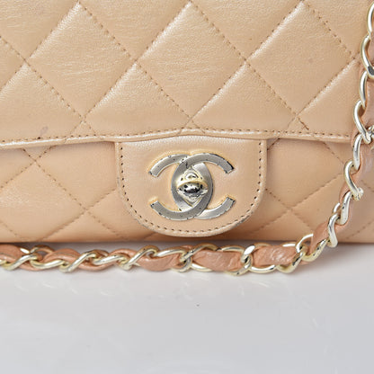 Chanel Lambskin Quilted Extra Mini Flap Light Beige 21 of 27