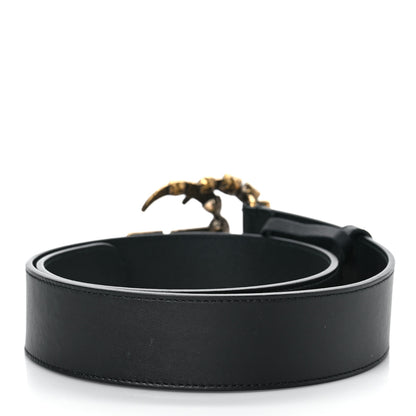 Gucci Calfskin Crystal Double G 40mm Belt 80 32 Black Multicolor 2 of 5