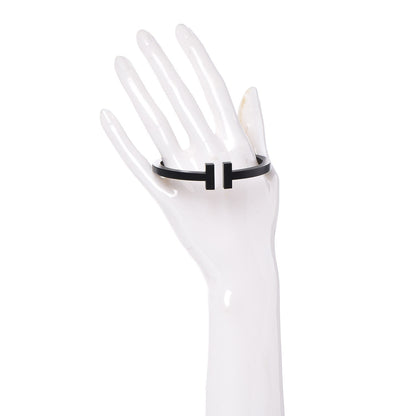 Tiffany Black-Coated Stainless Steel T Square Bracelet 2 of 3