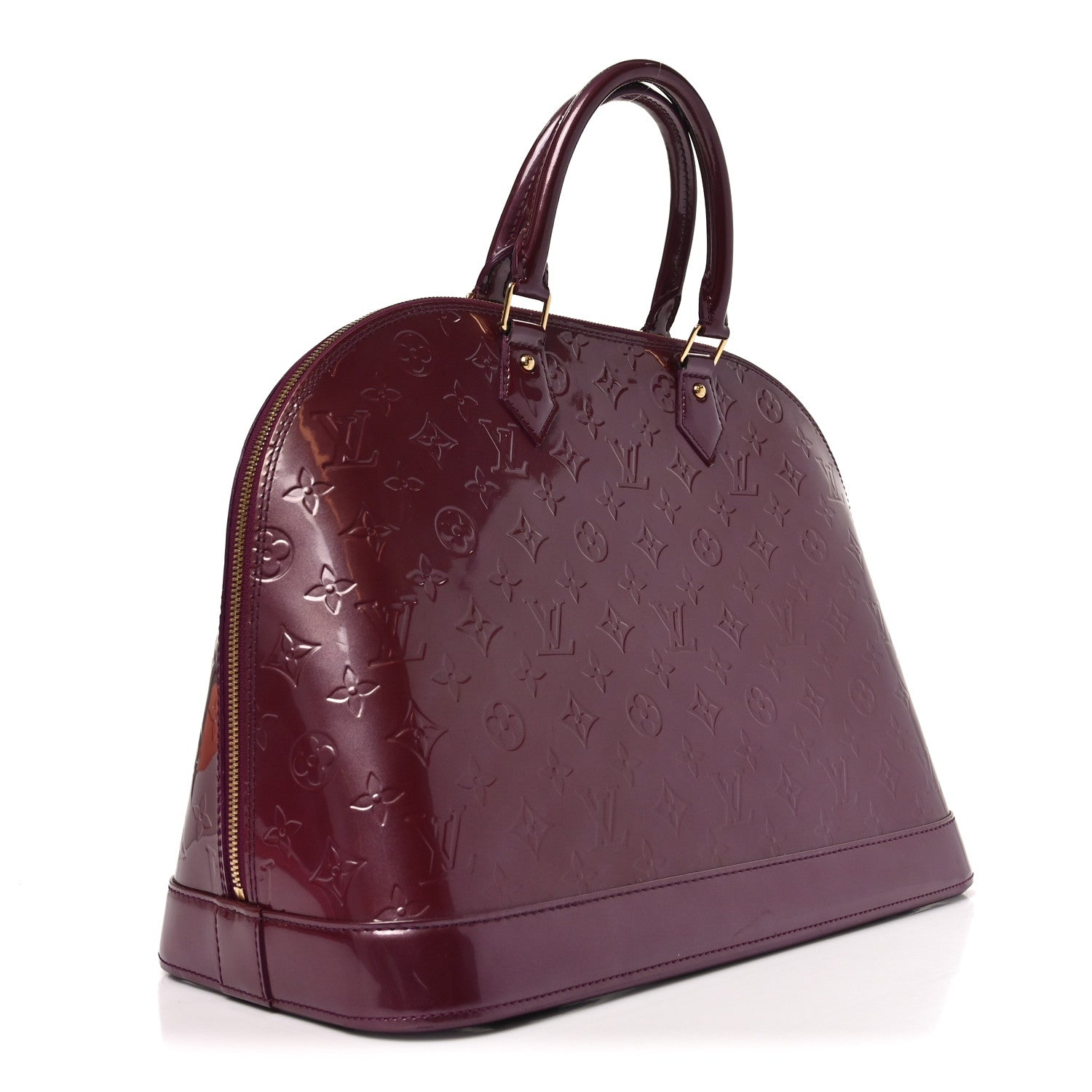 Louis Vuitton Vernis Alma GM Violet 3 of 10