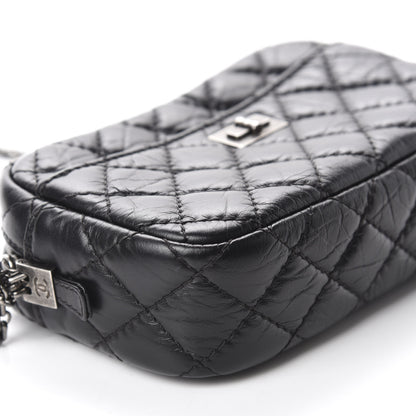 Chanel Aged Calfskin Quilted Mini Reissue Camera Case Black 6 of 10
