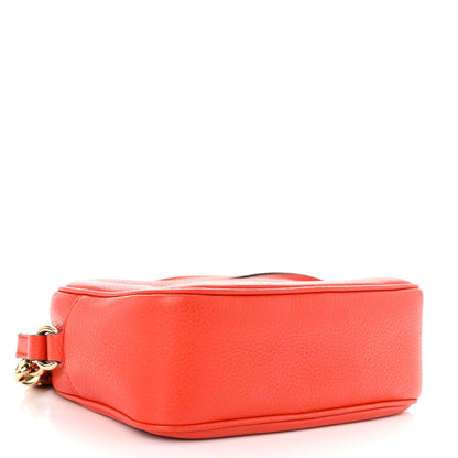 Gucci Pebbled Calfskin Small Soho Disco Bag Sun Orange 4 of 10