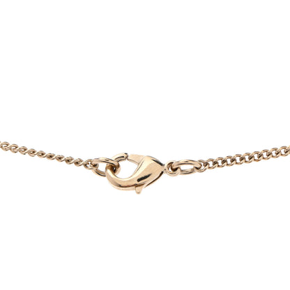 Chanel Crystal Pearl CC Lace Camellia Necklace Gold 5 of 7