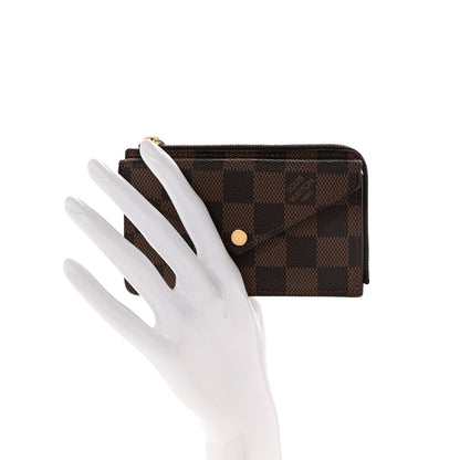Louis Vuitton Damier Ebene Recto Verso Card Holder Red 2 of 6