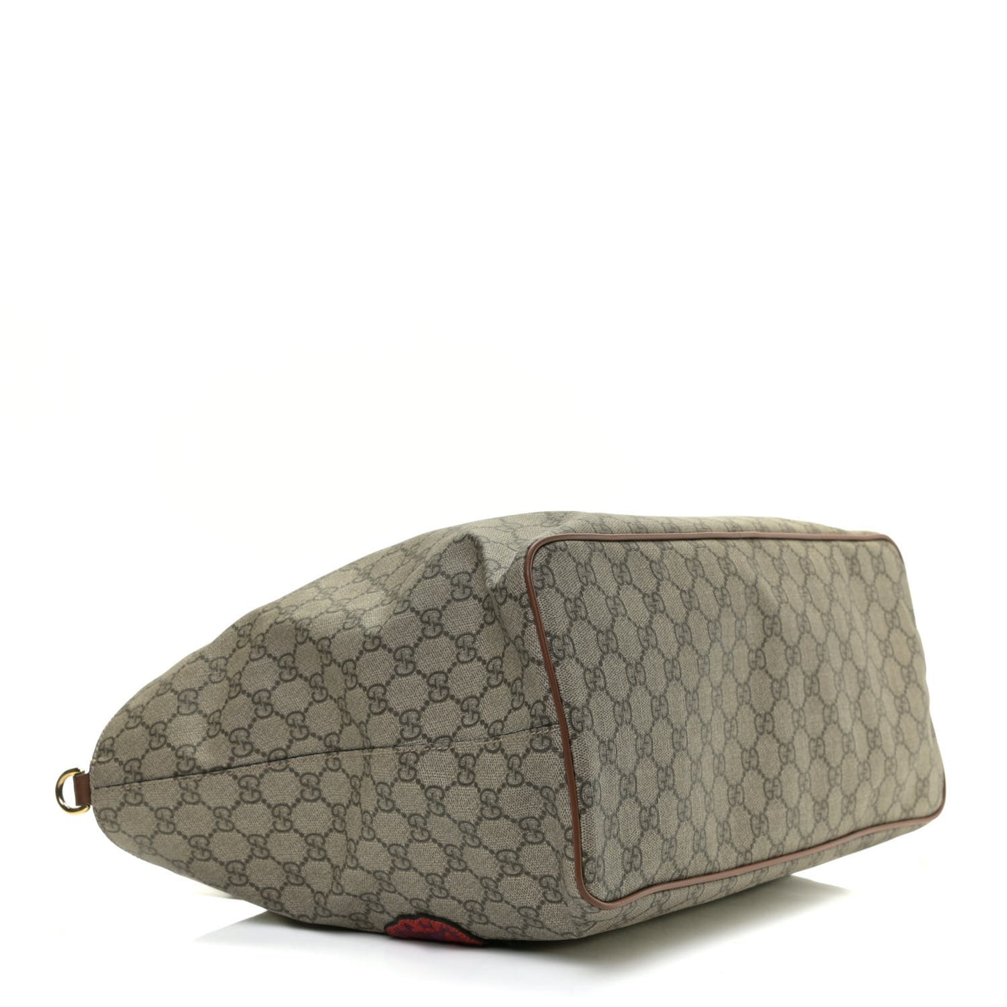 Soft GG Supreme Monogram Blind For Love Embroidered Medium Crossbody Tote Beige Tuscany Multicolor