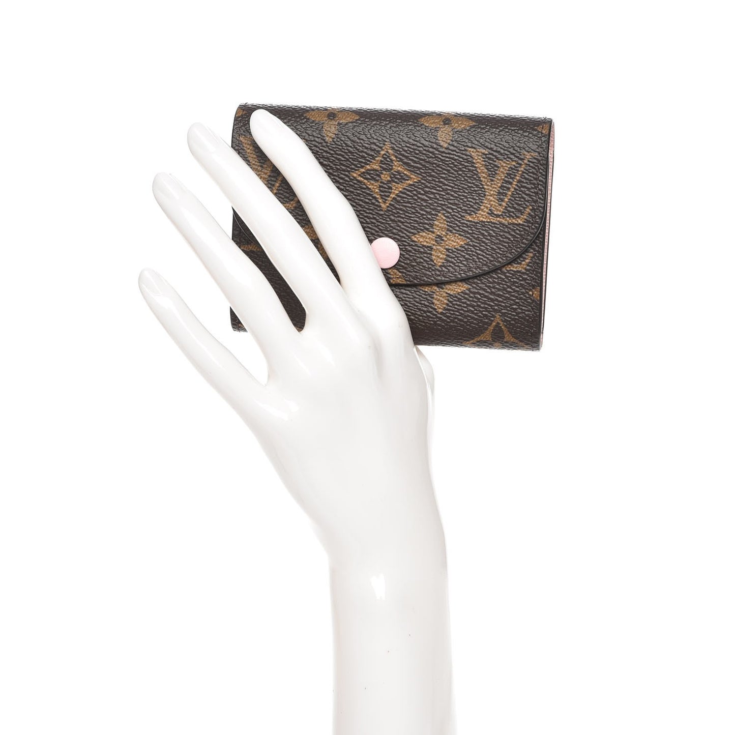 Monogram Rosalie Coin Purse Rose Ballerine