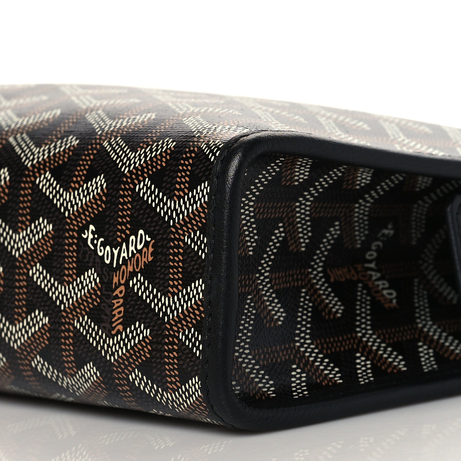 Goyard Goyardine Jouvence MM Toiletry Pouch Black 9 of 9