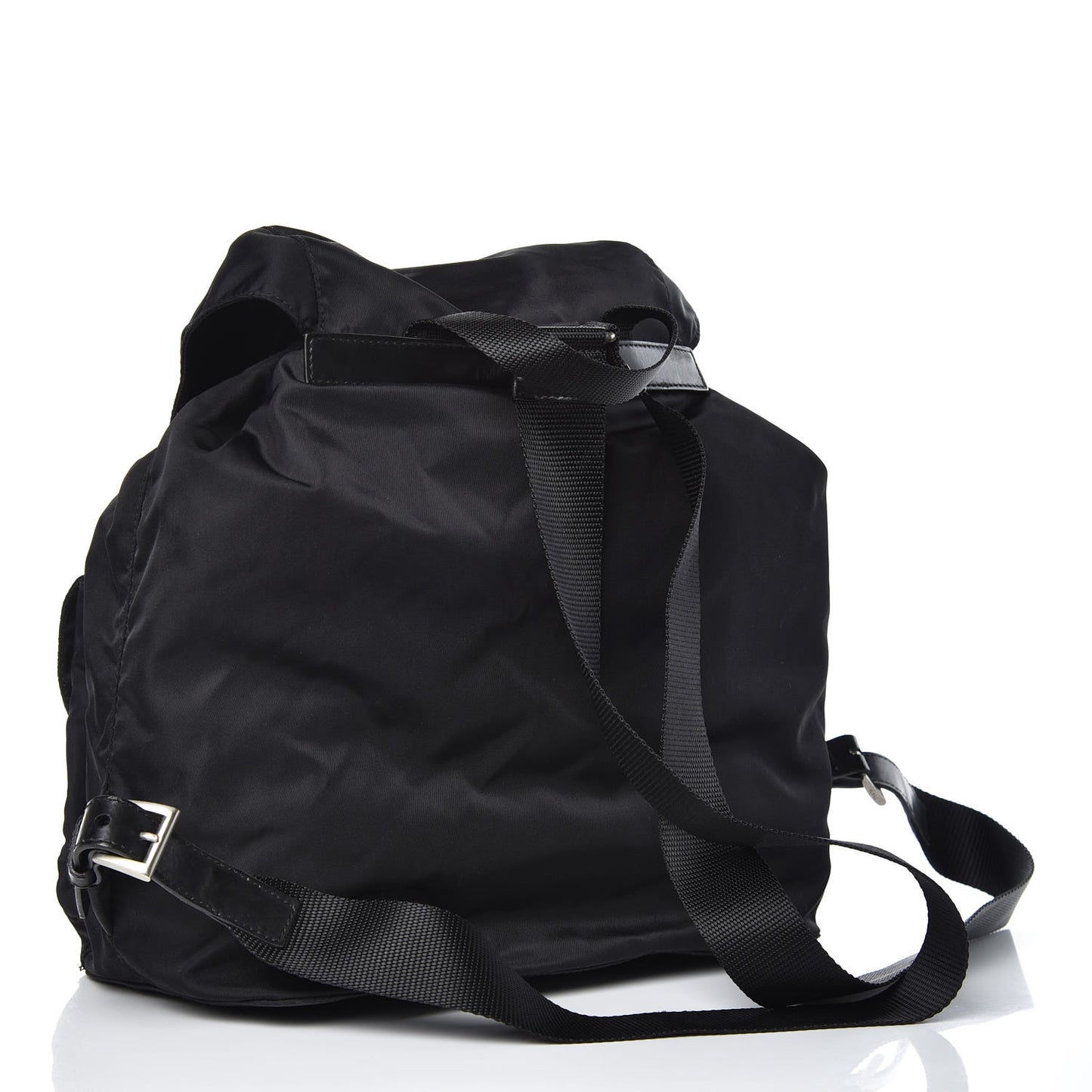 Nylon Vela Medium Backpack Black